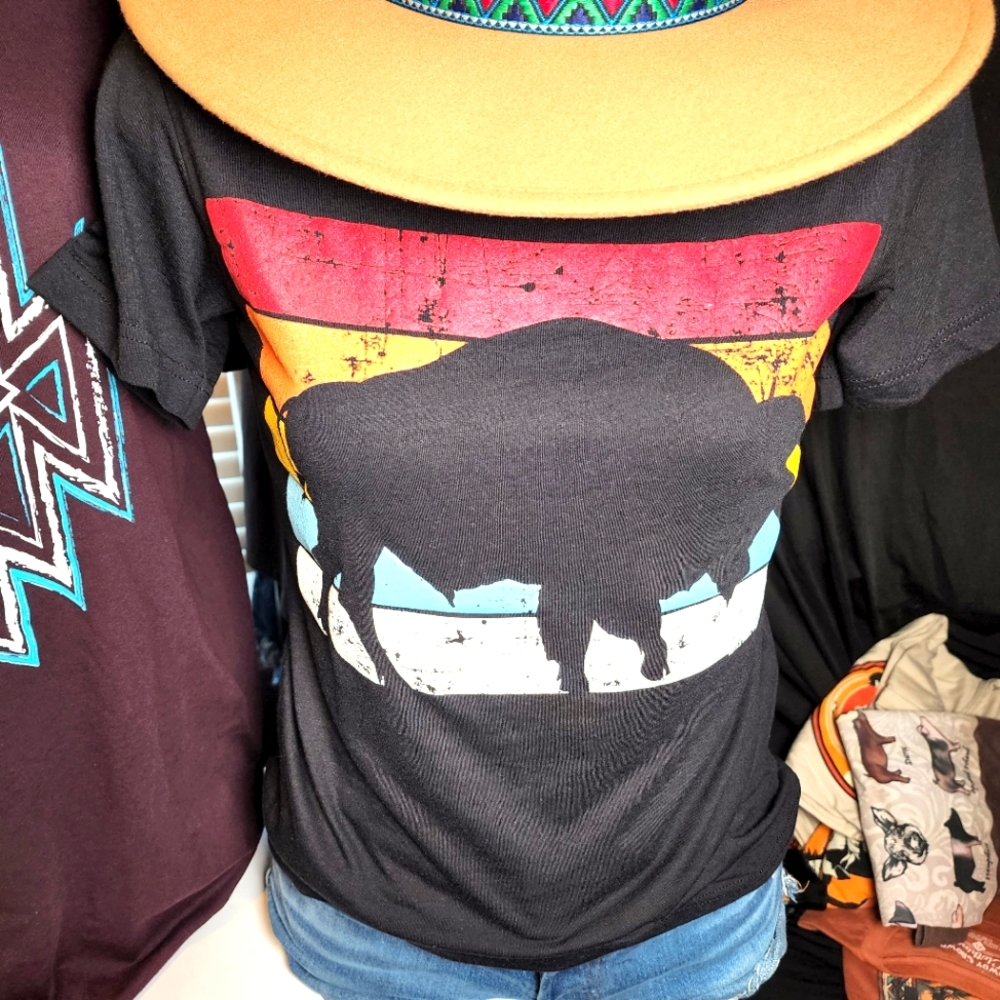 Shadow Buffalo tee